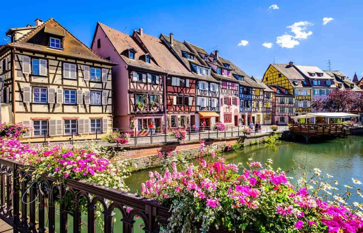 Le Marcellin Colmar - Garage - Terrasse Apartamento Exterior foto